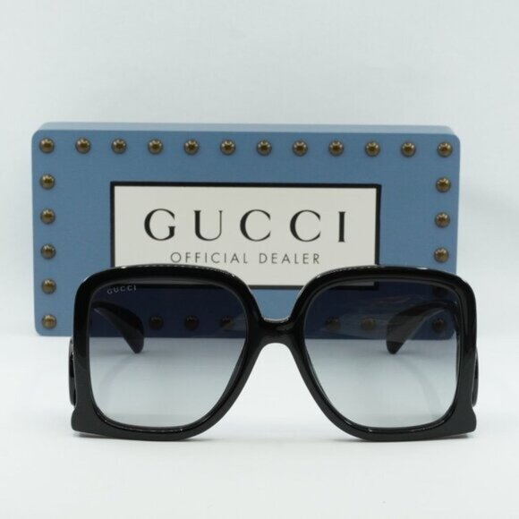 Gucci GG1326S 001 Square Sunglasses – Black main image 9